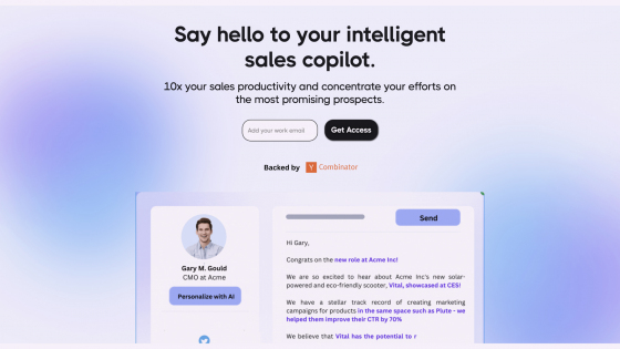 Persana.ai - Personalized outreach drives to boost sales | waildworld.com