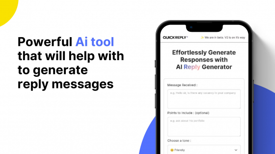 Quick Reply - Features, Similar AI-Tools, Pricing