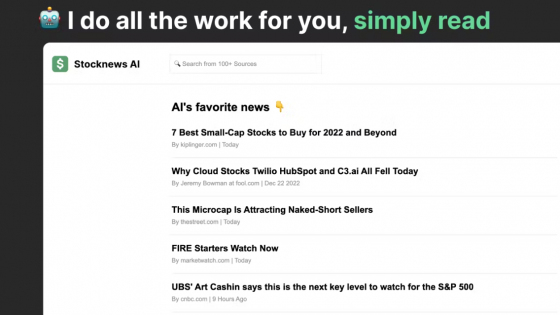 Stocknews AI - Vorteile, Features und Pricing