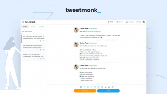 Tweet Monk : Nützliche Einblicke, Tool-Funktionen, Preisgestaltung