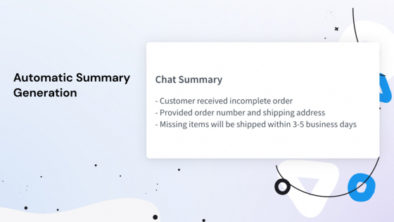 Chat Summary for LiveChat: Features, Reviews, Pricing