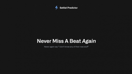 Setlist Predictor - Benefits, Capabilities and Prices
