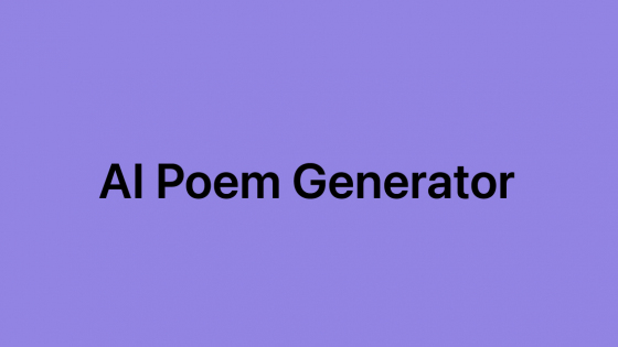 AI Poem Generator - Preisgestaltung, Anwendungsbeispiele, Informationen