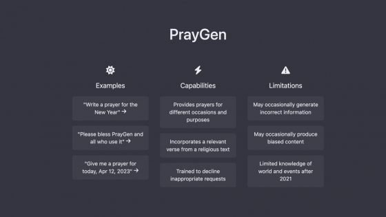PrayGen : Best Fit, Pricing, Useful Information