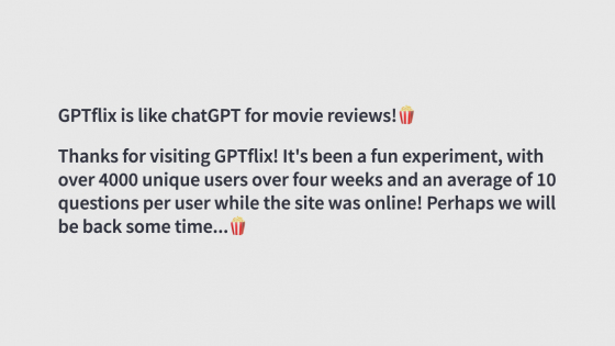 GPTflix - Features, Pricing, Alternatives