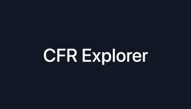 CFRexplorer