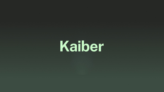 Kaiber - Tool Pricing, Use Cases, Information