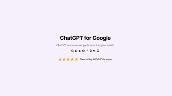 ChatGPT for Google - Tool Pricing, Use Cases, Information