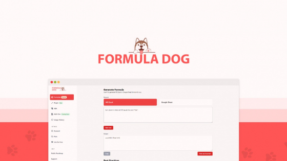 Formula Dog - AI Tool Information and Features