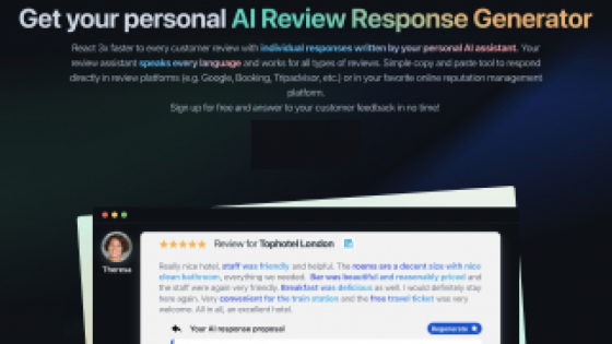 AI Review Reply Assistant - Features, Similar AI-Tools, Pricing