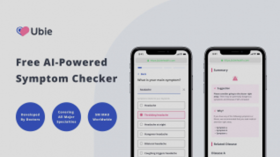 Ubie AI Symptom Checker - AI-Powered Ubie Symptom Checker: 900 ...