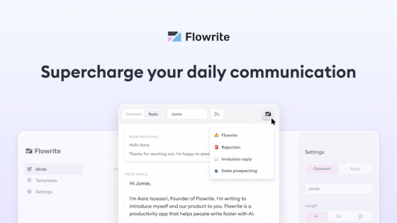 Flowrite - Tool Pricing, Use Cases, Information