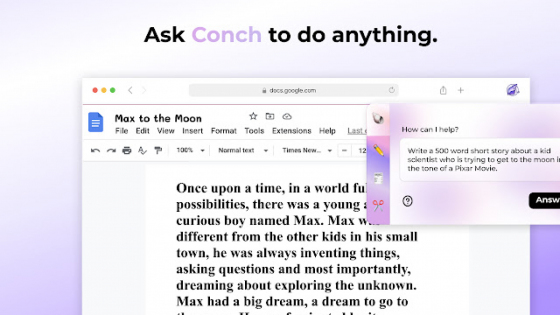 Conch: Features, Use Cases, Pricing