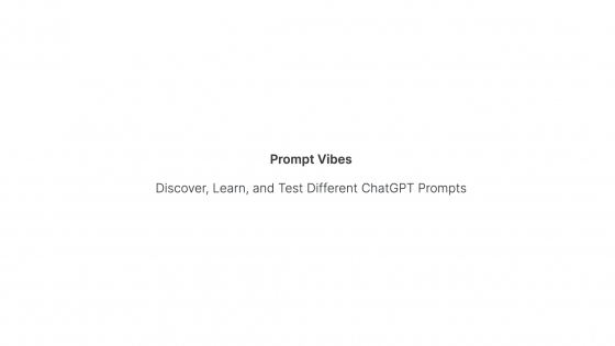 PromptVibes : Information, Similar AI-Tools, Pricing