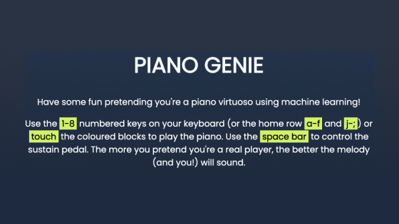 Piano Genie - Обзор ИИ Инструмента и его Функциональностей