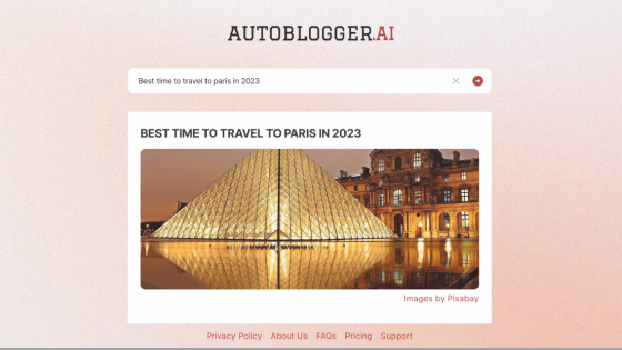 Autoblogger.ai : Beste Option, Preisgestaltung, nützliche Informationen