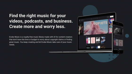 Evoke Music : Features, Pricing Options and Useful Links