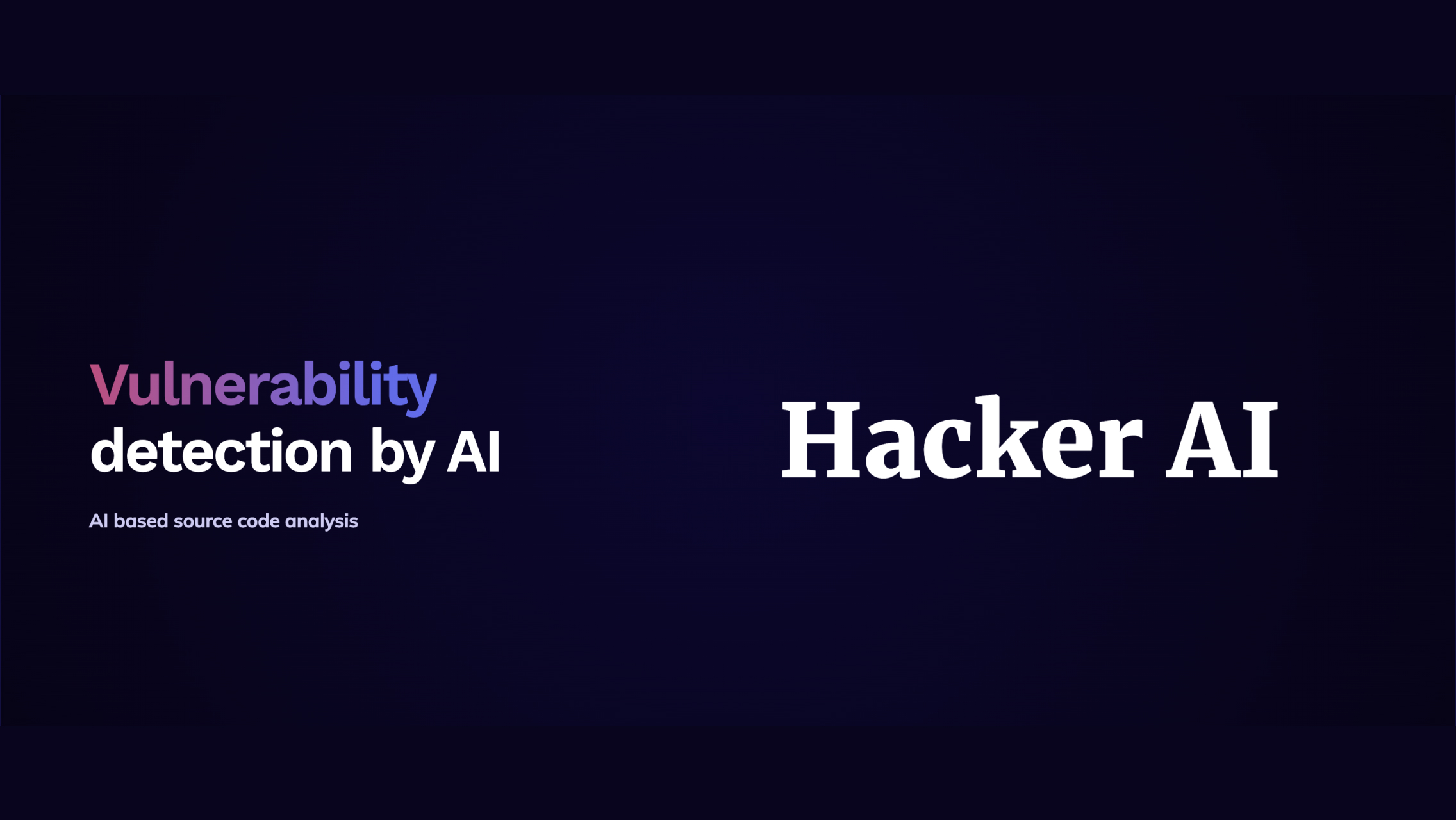 Hacker AI - Secure your applications with AI-powered cybersecurity tool ...