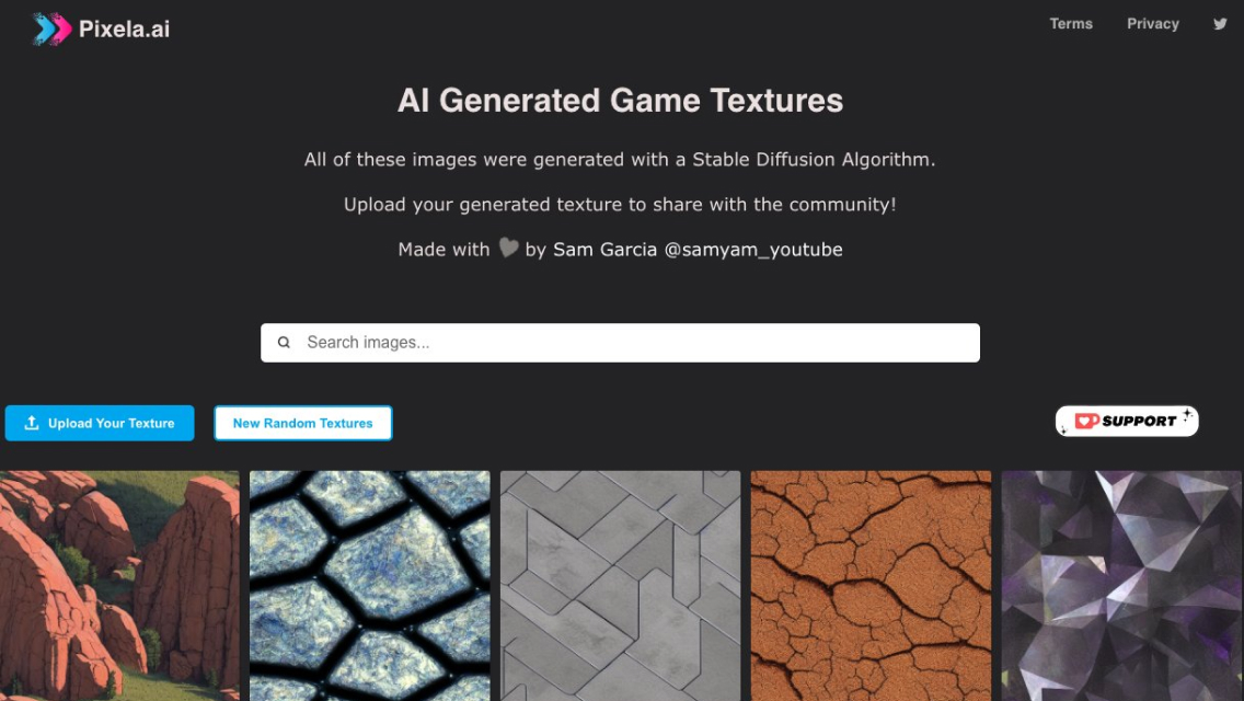 Pixela AI - Generate unique game textures with AI-powered Diffusion ...