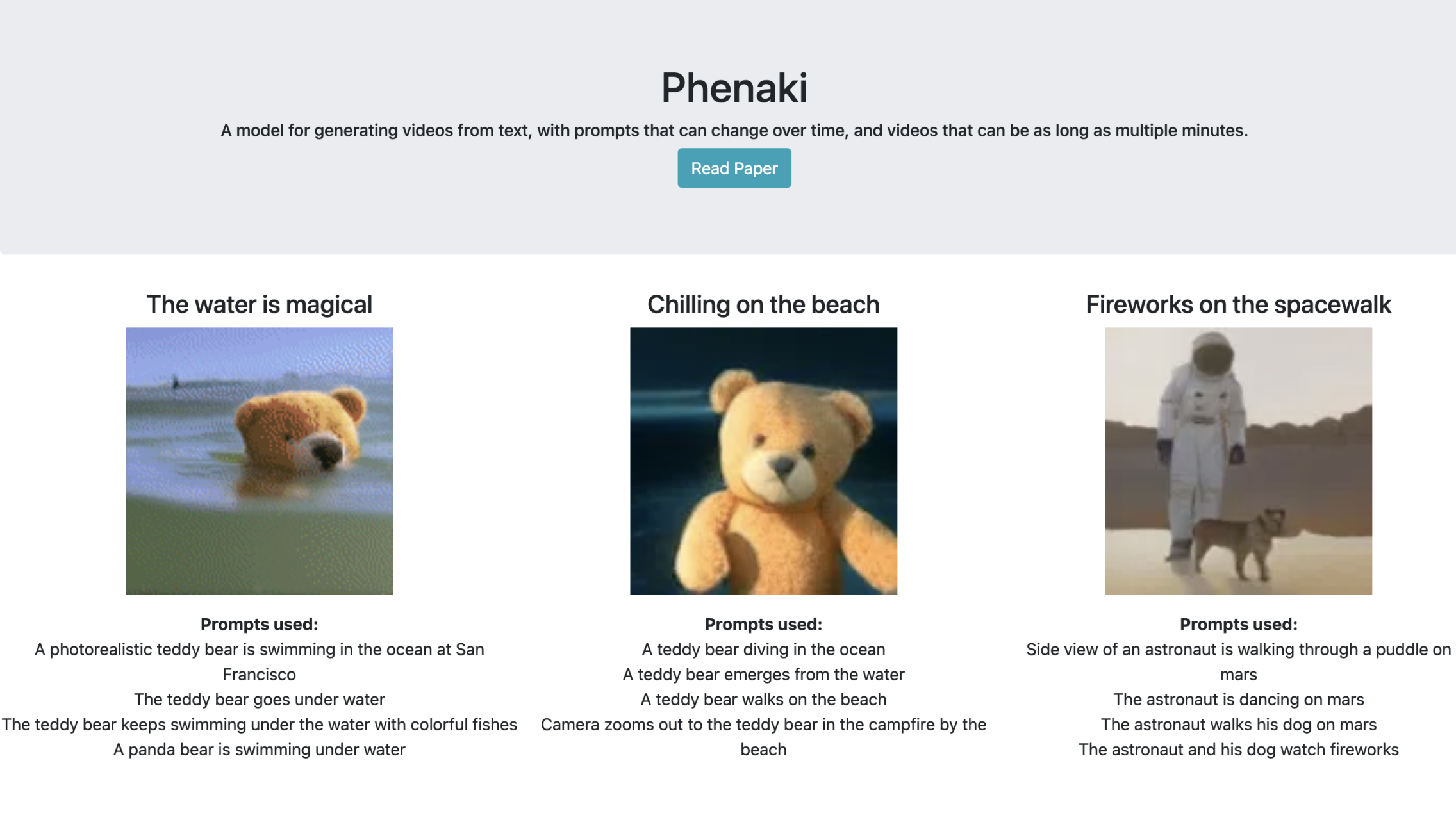 Phenaki Create HighQuality Videos from Text Inputs with Phenaki's AI