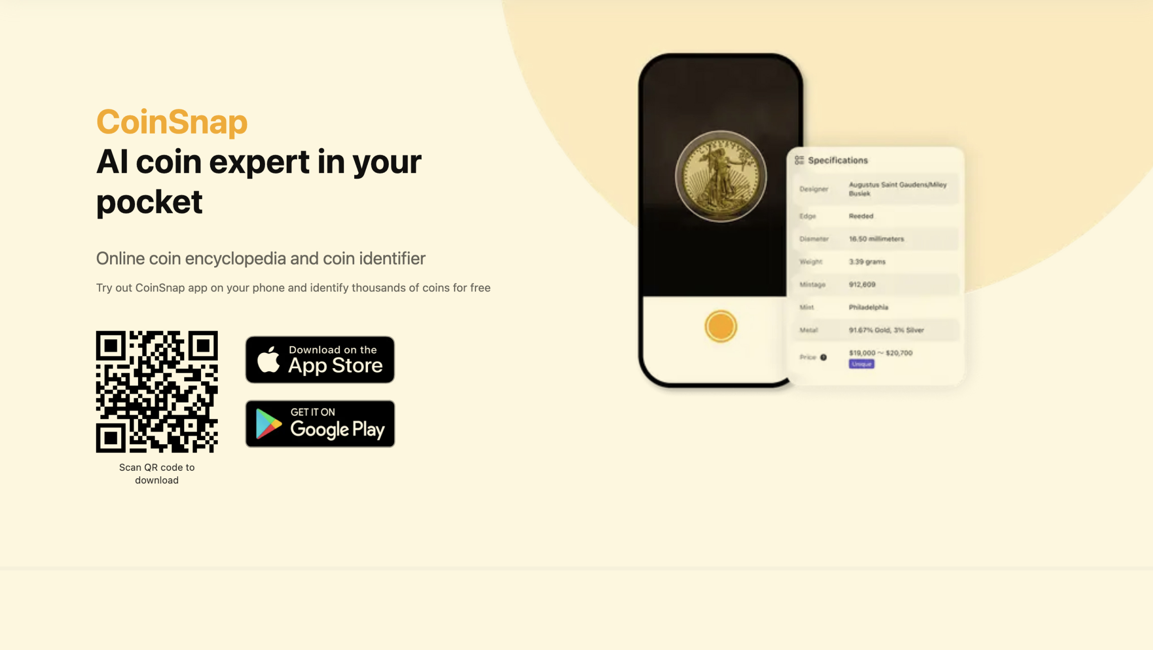 Coin Identifier Coin Snap AI tool for text rewriting enter your